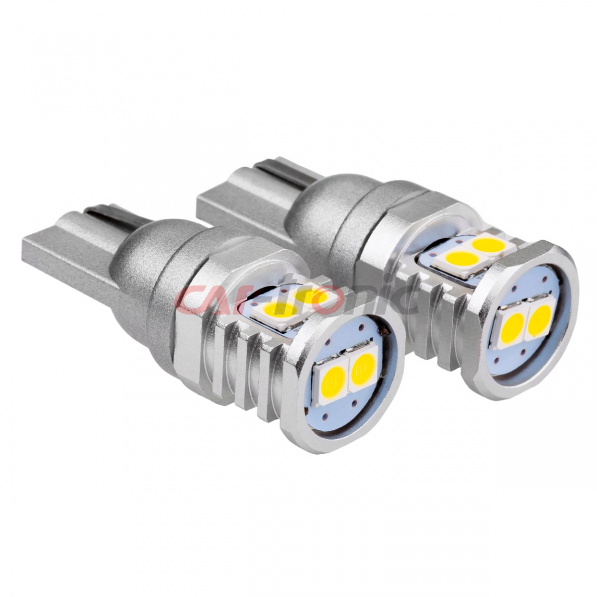 Żarówki LED CANBUS 3030 6SMD T10 W5W W10W White 12V 24V AMIO-02801