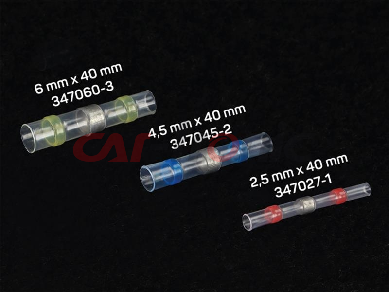 Złącze lutowane termokurczliwe z cyną 6,0 mm x 40 mm.