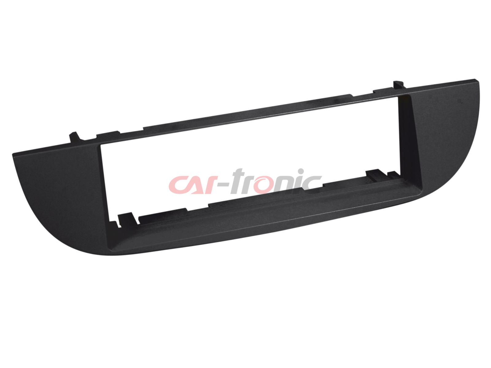 Ramka radiowa 1 DIN Fiat 500 (ZAF 312) 2007 - 2015 czarna