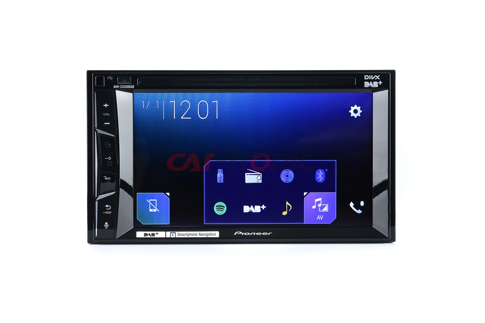 Stacja multimedialna Pioneer AVH-Z3200DAB.  Apple CarPlay.