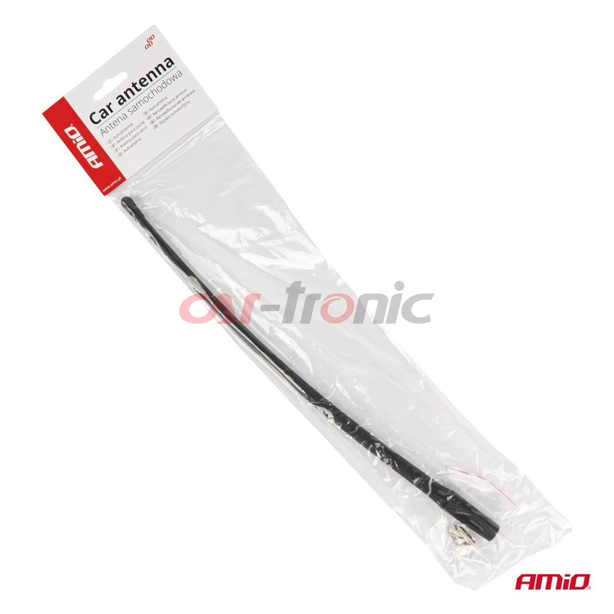 Maszt anteny bat uniwersalny 33cm ANTM12 AMIO-04162