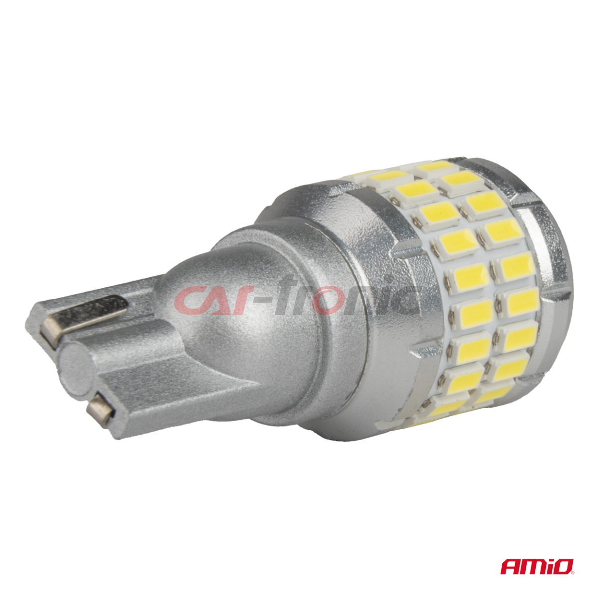 Żarówki LED CANBUS T15 W16W 48SMD 4SMD 3014 3030 White 12V 24V AMIO-04261