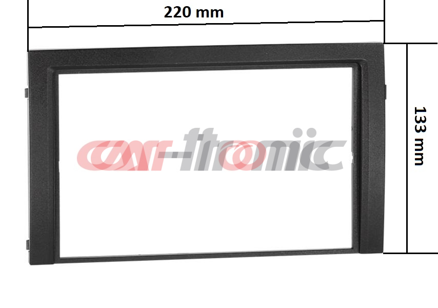 Ramka radiowa 2 DIN Skoda Fabia (6Y) Facelift 01/2003 - 12/2006