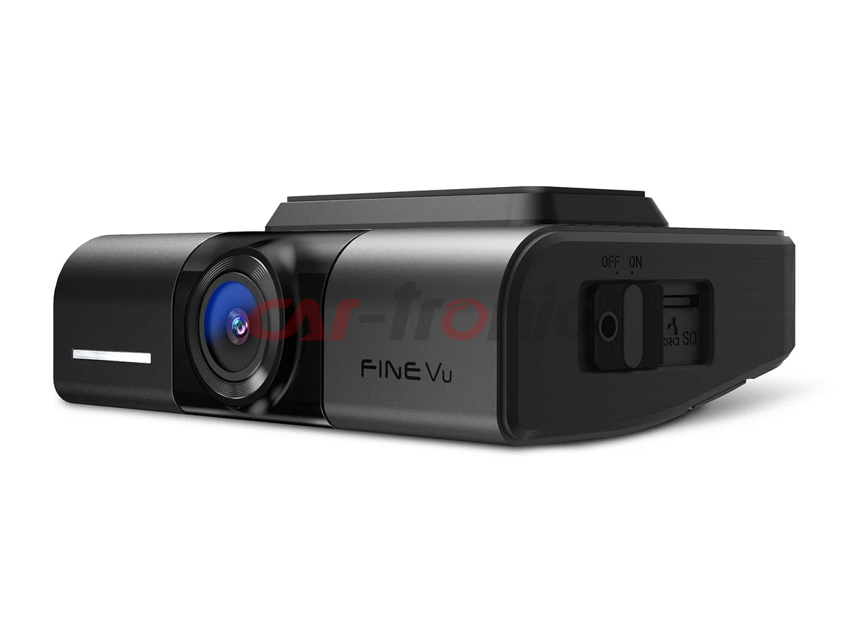 Wideorejestrator FineVu GX400 - rejestrator QHD+FHD WiFi GPS radary, karta 32GB