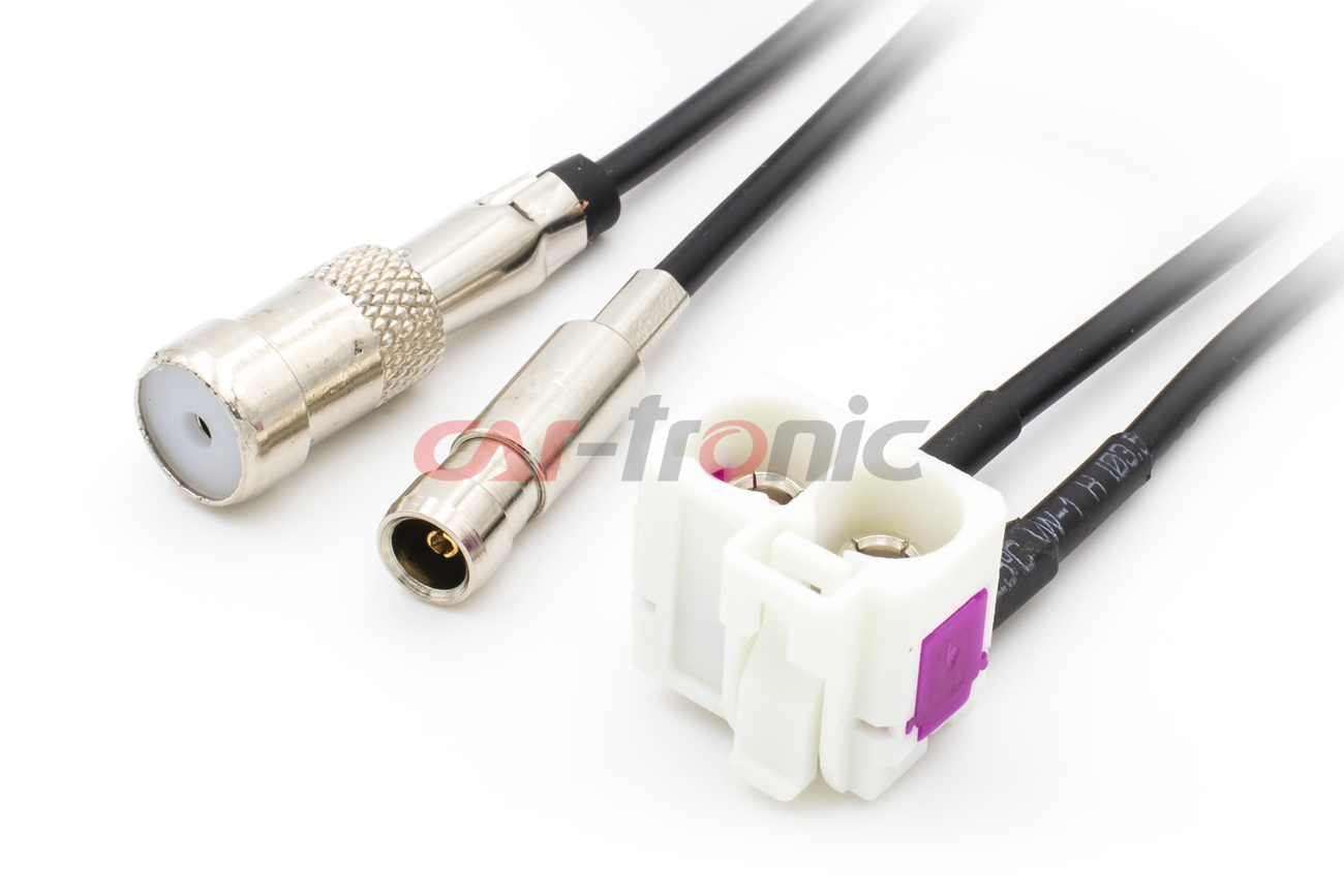 Adapter antenowy Diversity Audi RNS-E Fakra/A3,A4,A6