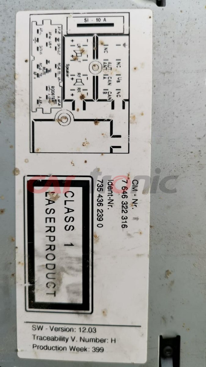 Adapter do sterowania z kierownicy Peugeot Boxer 2008-2014 CTSPG010.2