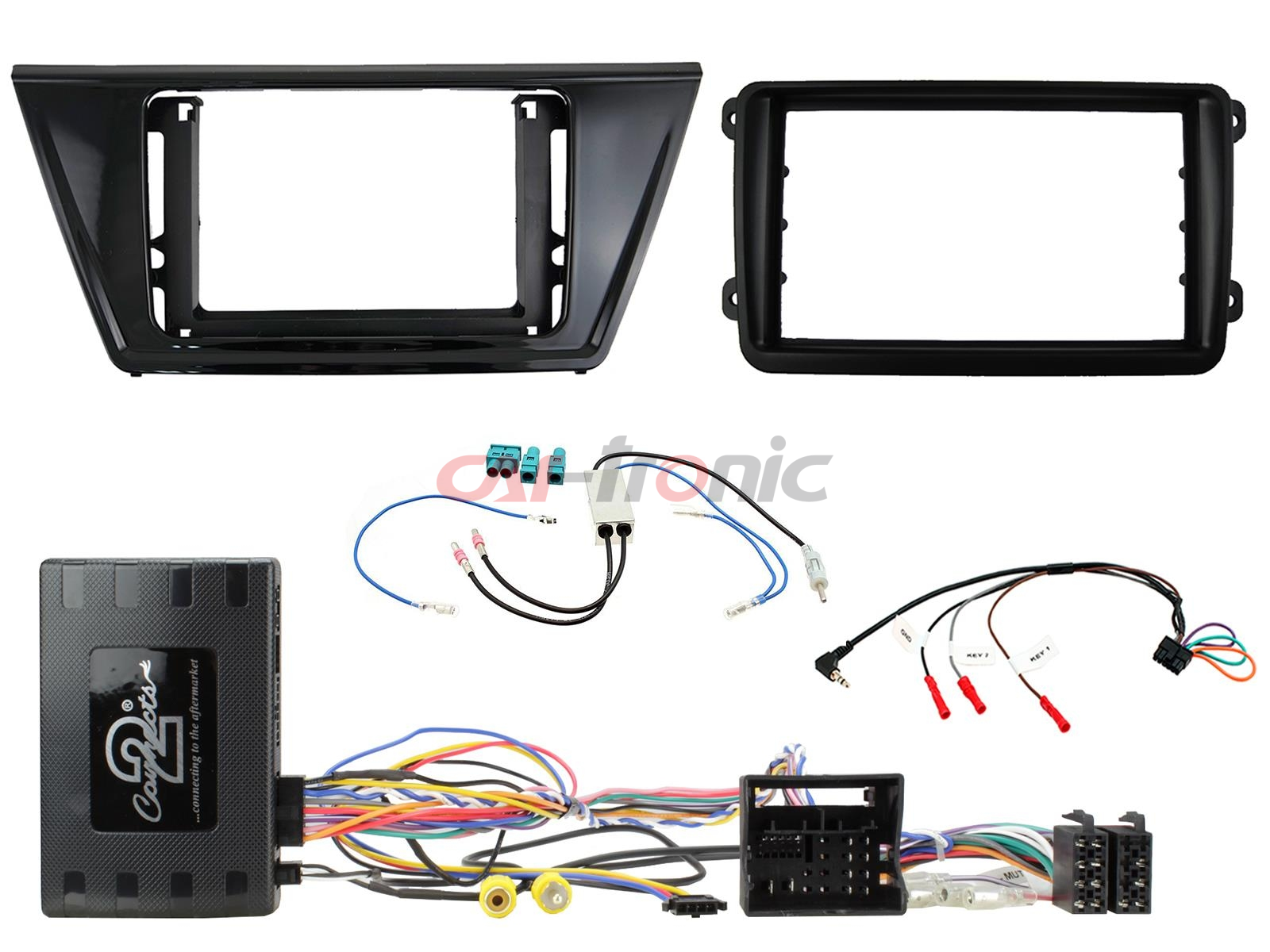 Zestaw montażowy 2DIN VW Touran 2016 ->