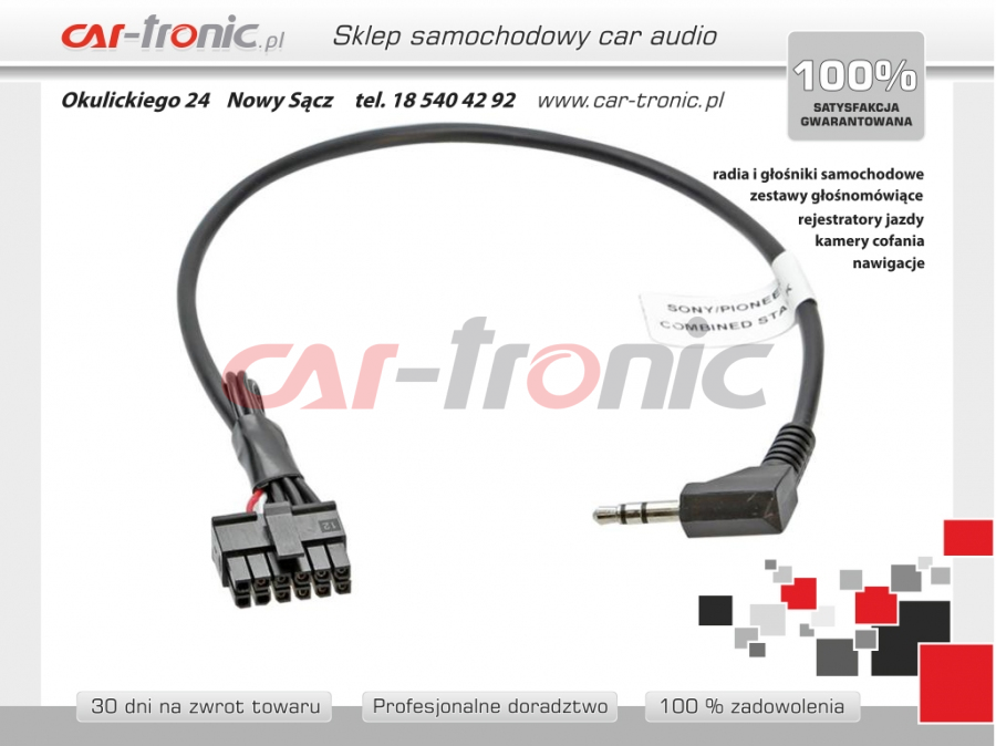 Przewód Blaupunkt New York, Sony dla interfejsów ACV,Connects2