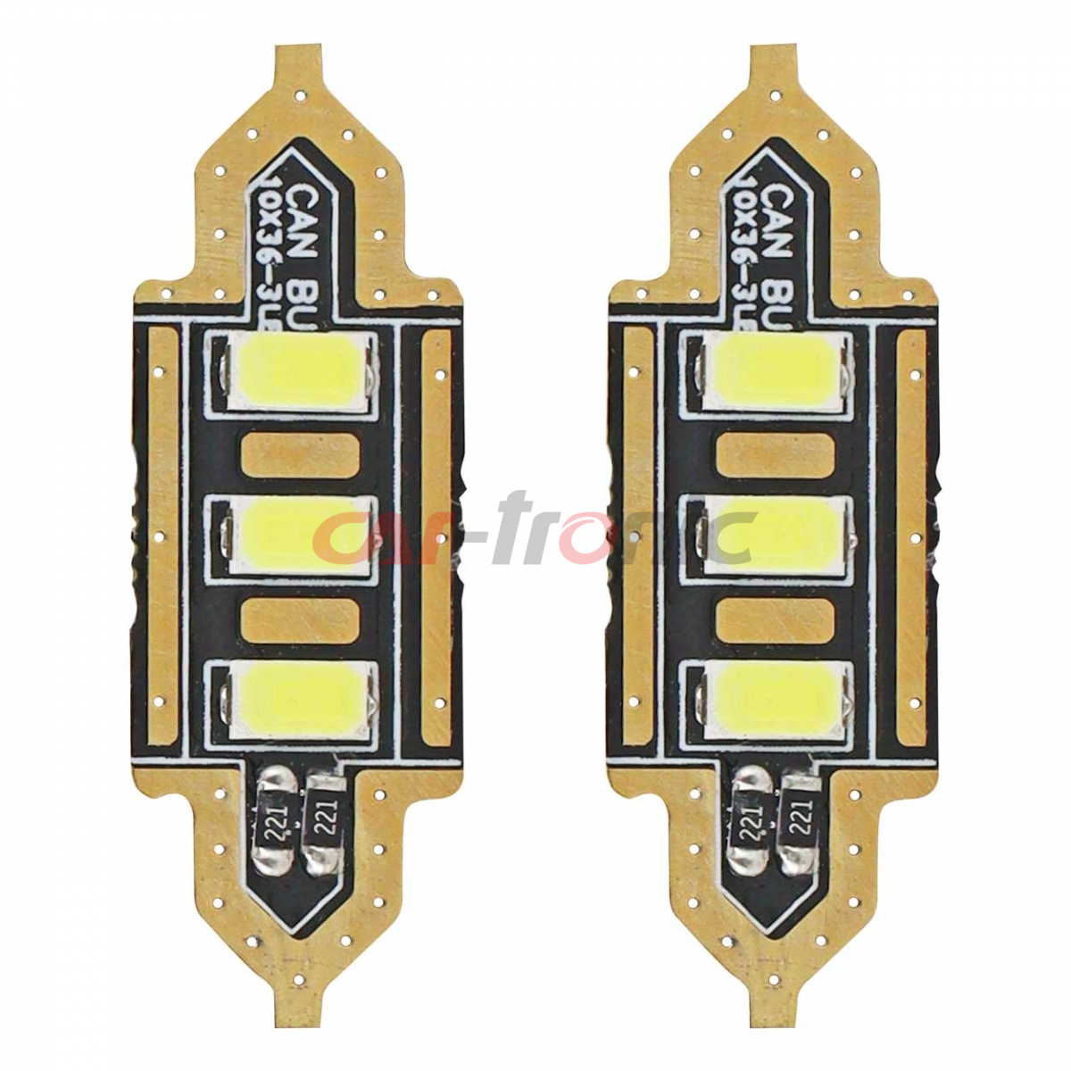 Żarówki LED STANDARD Festoon C5W 3xSMD 5730 12V 36mm