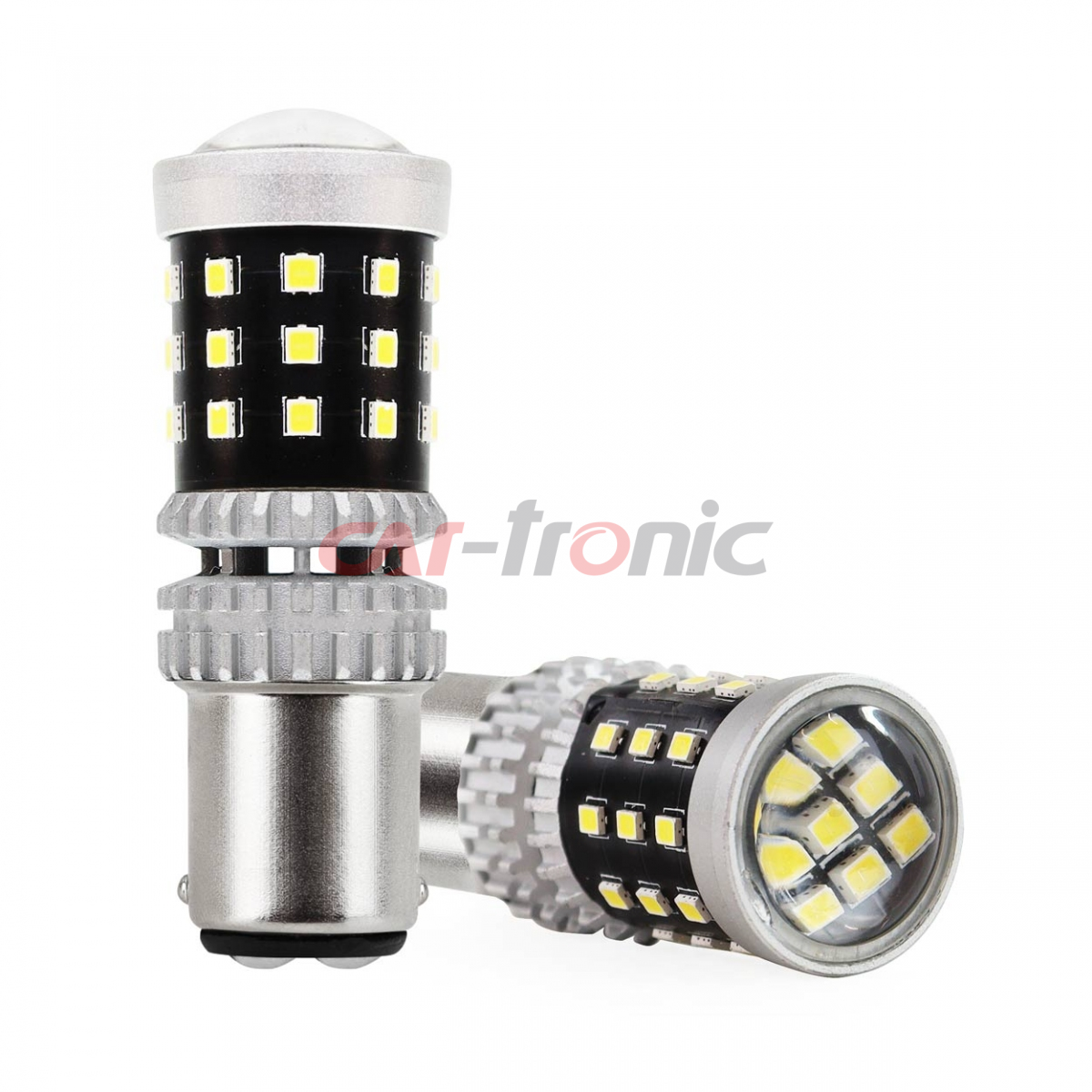 Żarówki LED CANBUS 2016 39SMD 1157 BAY15D P21/5W White 12V 24V AMIO-02800