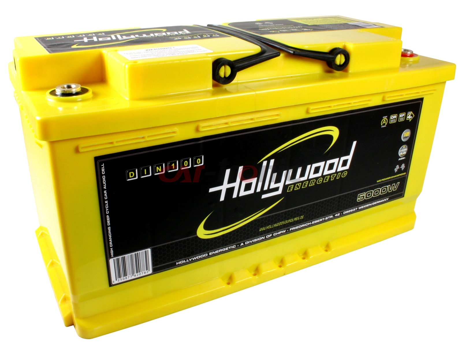 Akumulator Hollywood DIN-100 12V, 5000W, 100Ah