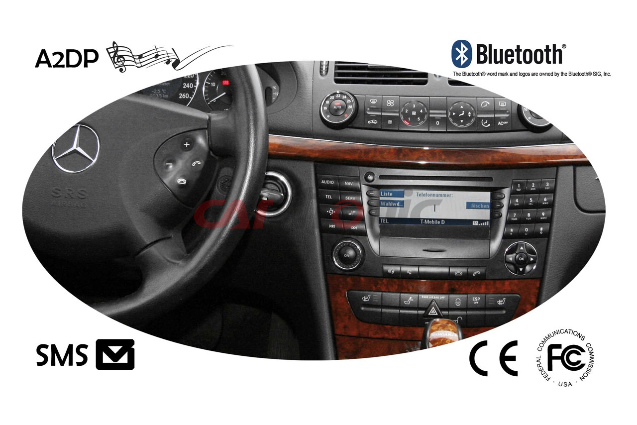 Zestaw głośnomówiący FISCON Bluetooth Mercedes Audio 20 APS i COMAND 50