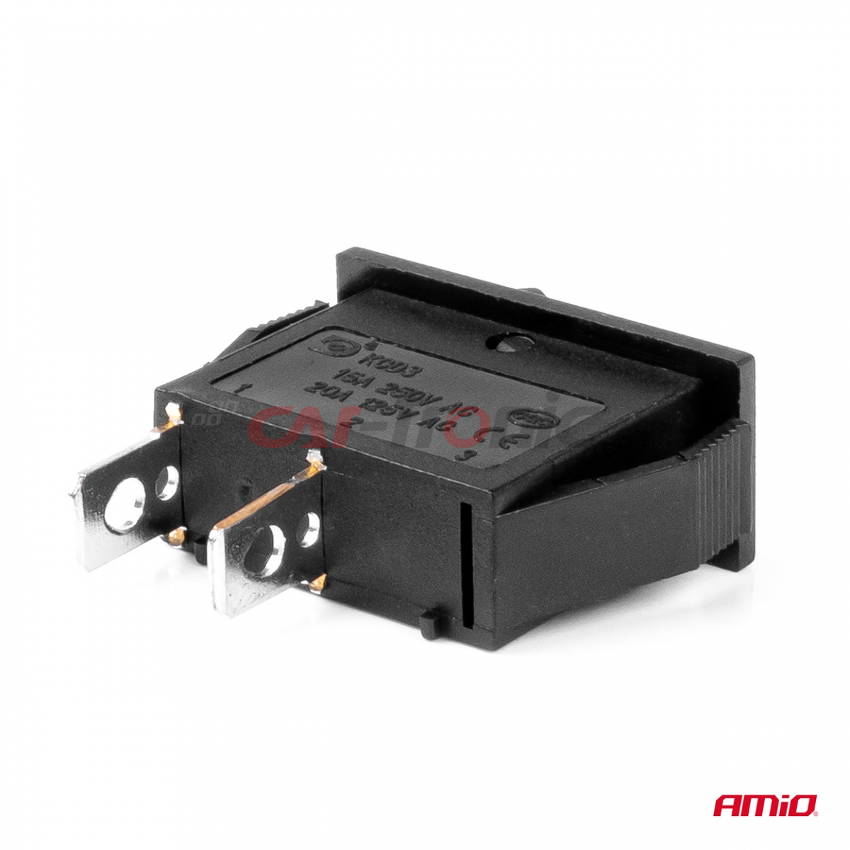 Włącznik przełącznik prostokątny ON OFF 12V AMIO-03081