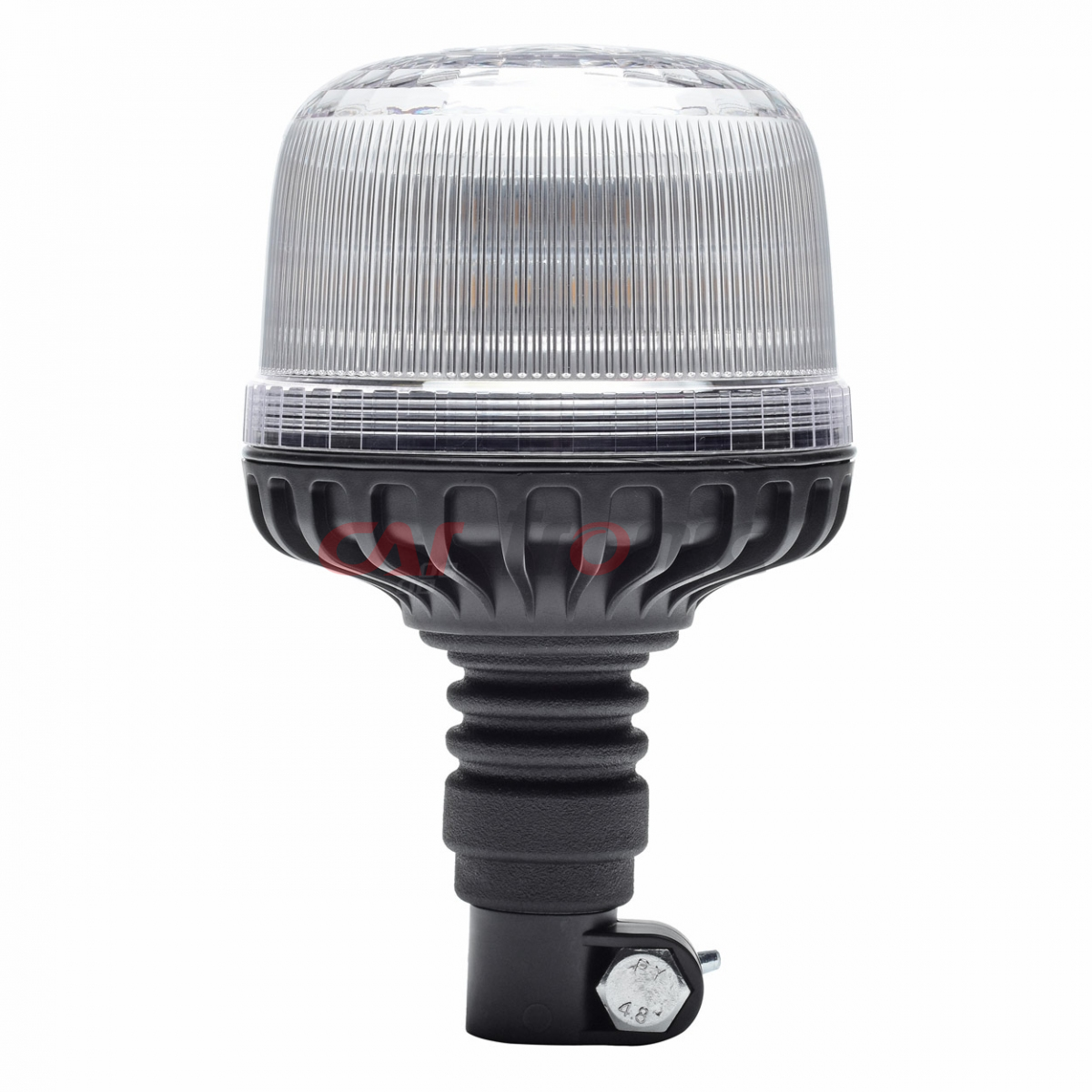 Lampa ostrzegawcza błyskowa kogut 24 LED W25P 12V 24V AMIO-03338