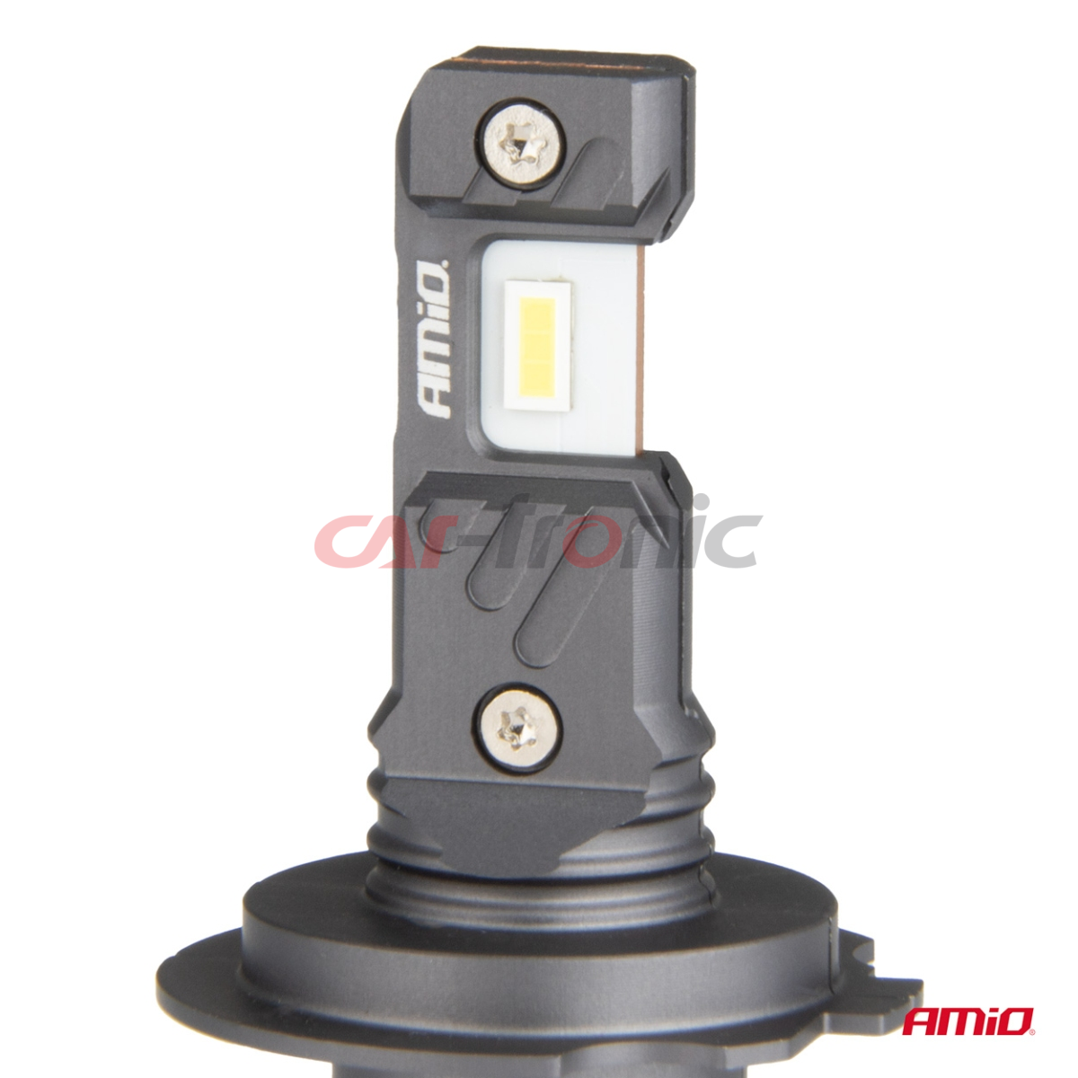 Żarówki samochodowe LED seria HYBRID H7 H18 6000K Canbus 60W AMIO-04115