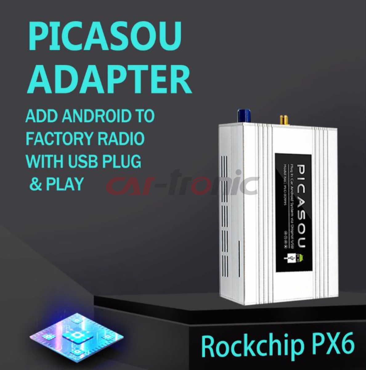 Adapter Android CarPlay PLC-3099ST z wejściem HDMI/wejściem kamery tylnej