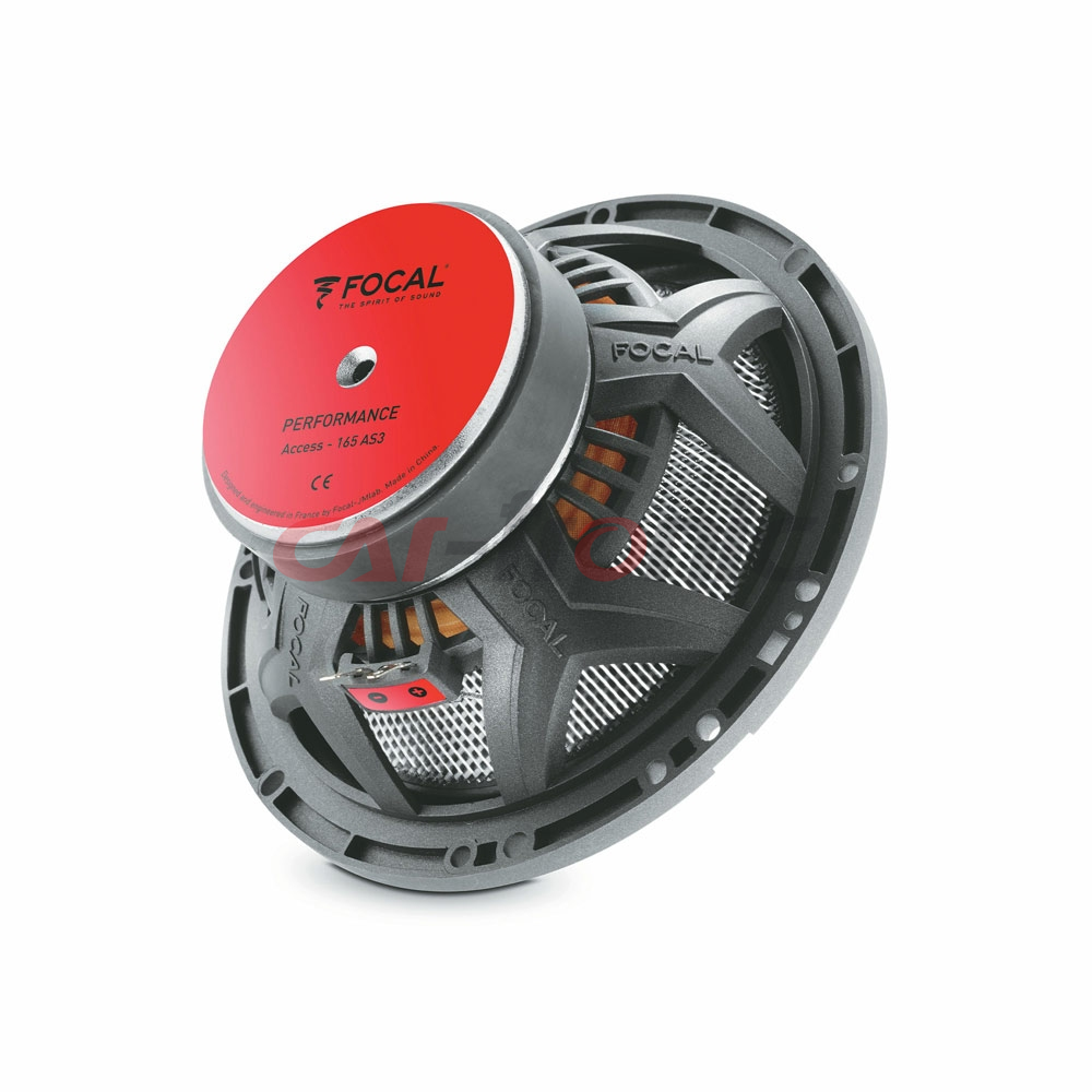 Głośniki samochodowe trójdrożne FOCAL 165 AS3, 165 mm, 80W RMS