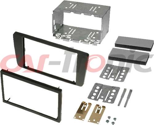 Ramka radiowa 2 DIN zestaw Skoda Octavia II (1Z) 04/2004->12/2008
