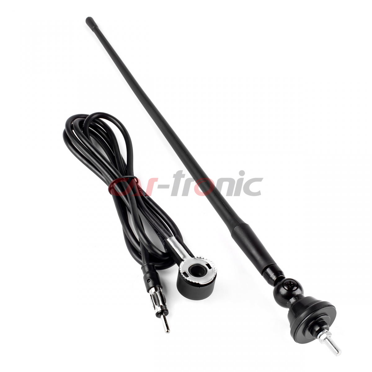 Antena samochodowa 34 cm 5 mm adapter ANT02 AMIO-01049