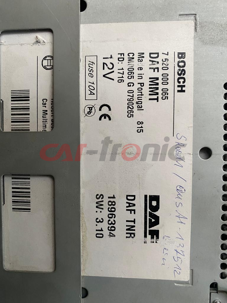 Adapter do sterowania z kierownicy DAF CF, XF 2017 -> CTSDF001.2