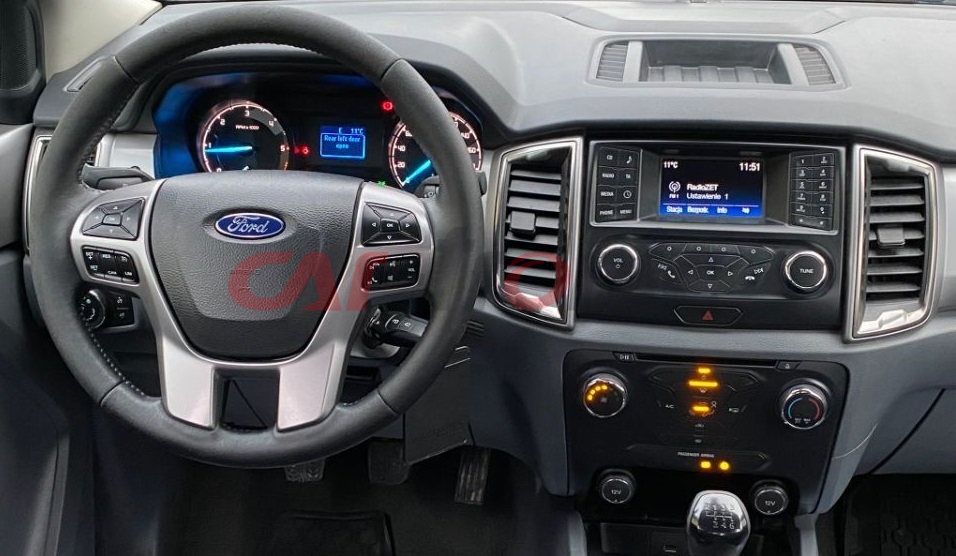 Ramka radiowa 2 DIN Ford Ranger, Everest 2015 ->