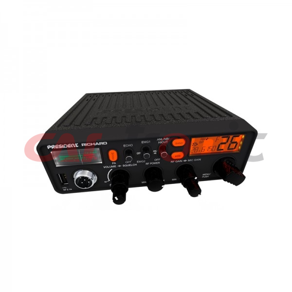 CB Radio President RICHARD 12V –  - CAR-TRONIC