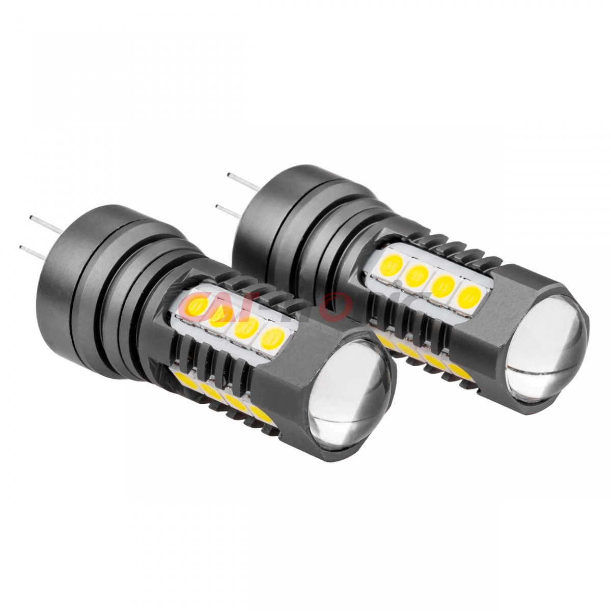 Żarówki LED CANBUS 3030 18SMD HP24W White 12V 24V AMIO-02803