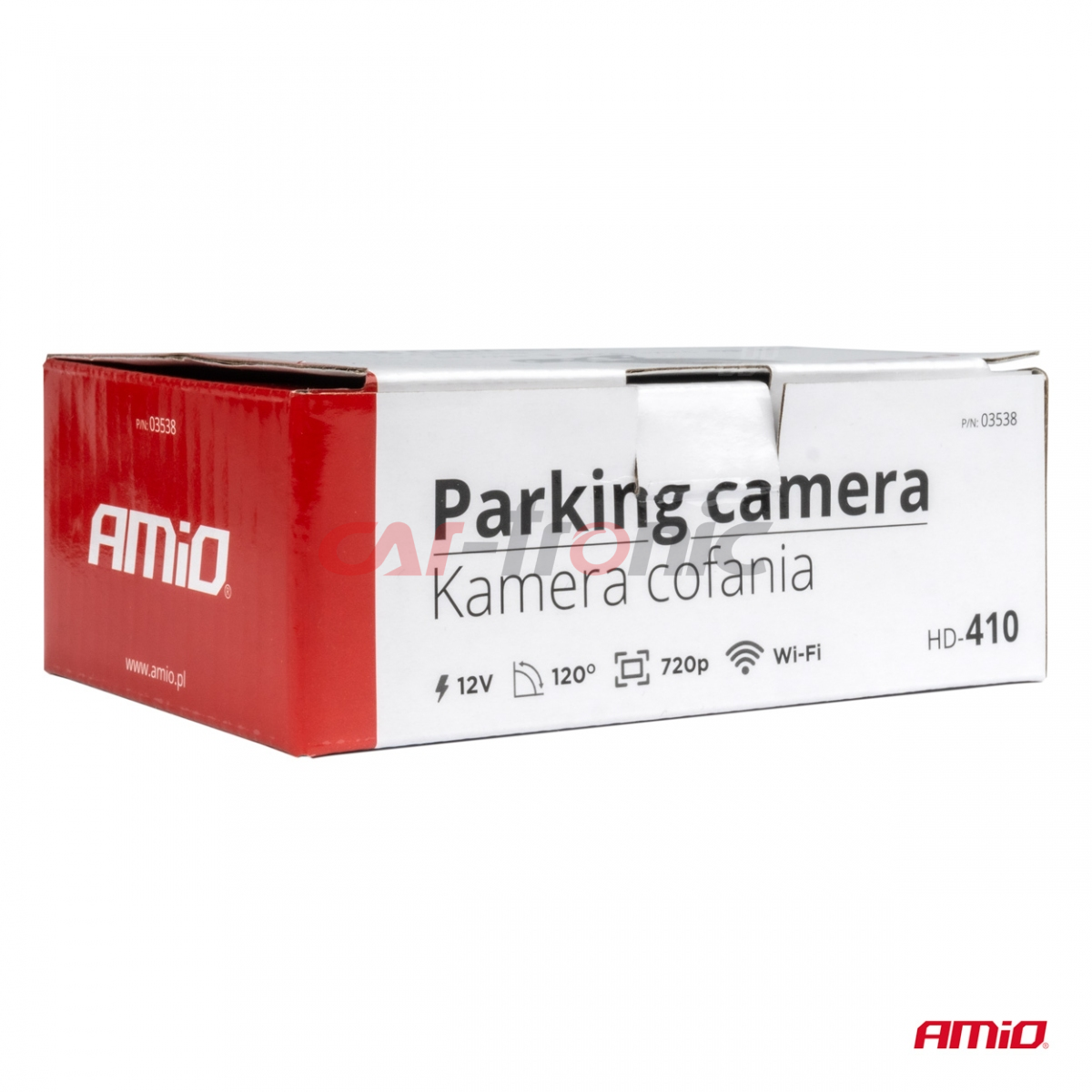 Bezprzewodowa kamera cofania WIFI HD-410 12V 720p AMIO-03538