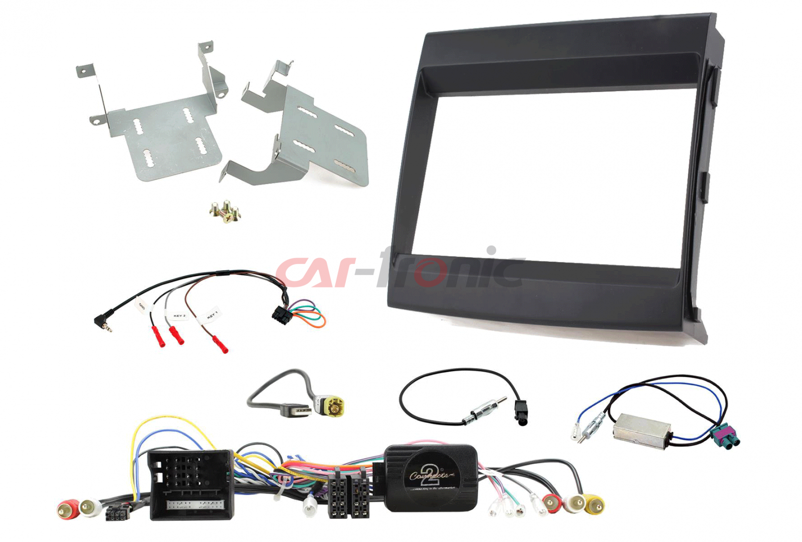 Zestaw instalacyjny 2 DIN Porsche Cayenne 2011-2016 CTKPO08