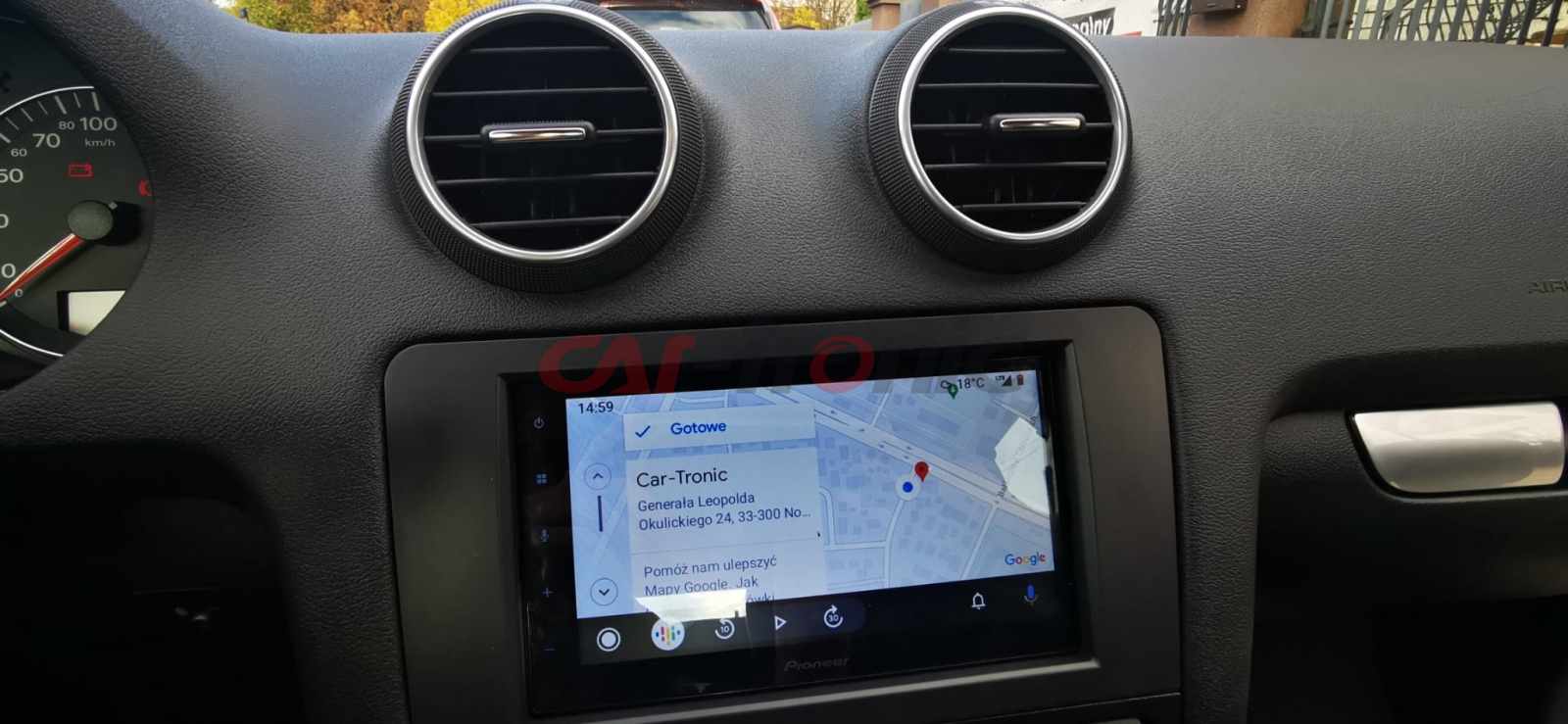 Stacja multimedialna 2 DIN Pioneer SPH-DA360DAB. Apple CarPlay i Android Auto