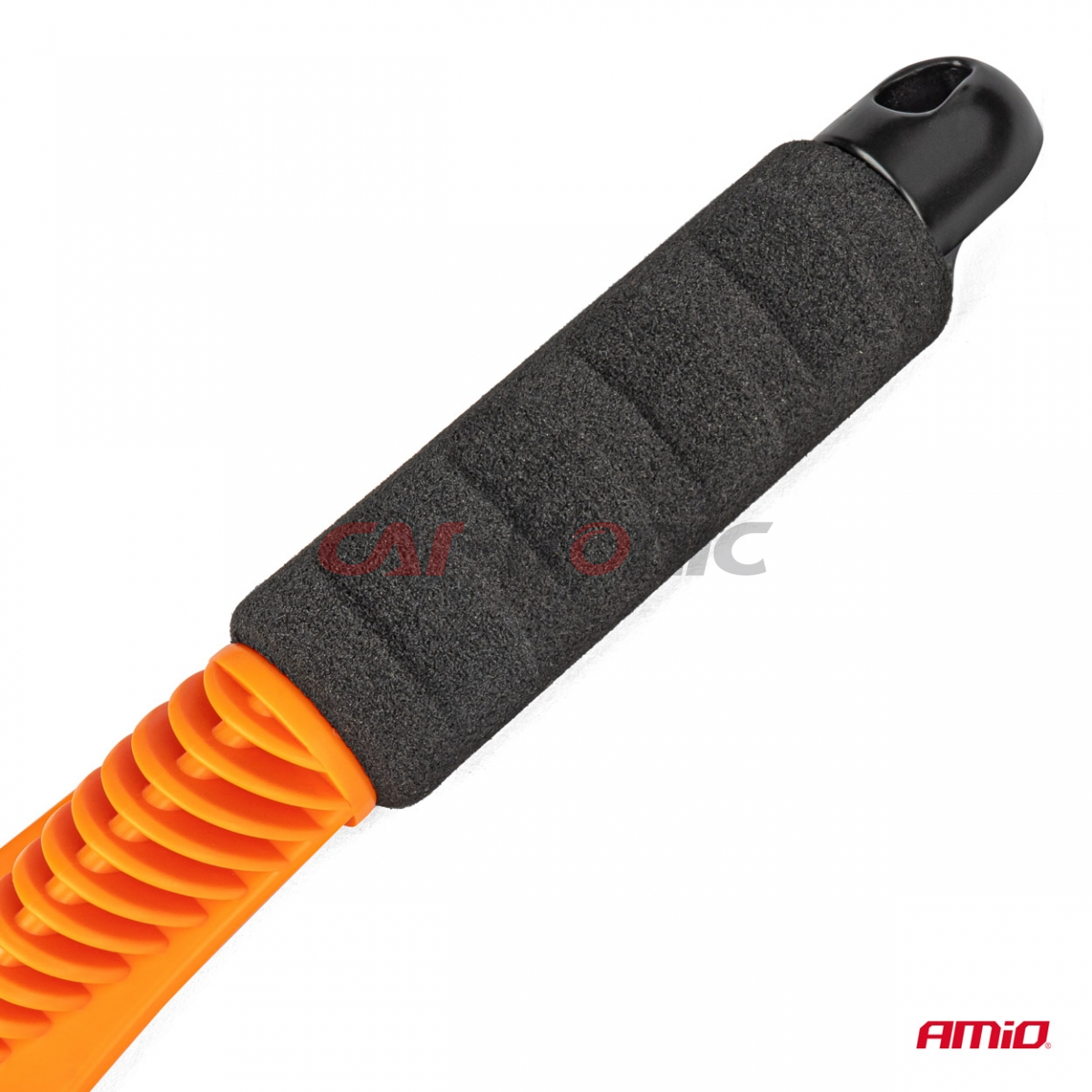 Skrobaczka do szyb śniegu lodu z uchwytem SOFT GRIP AMIO-01460