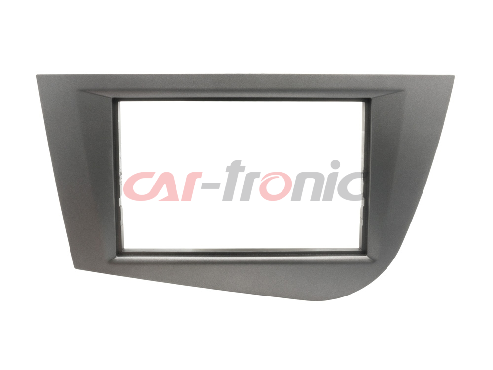 Ramka radiowa 2 DIN Seat Leon 2004-2010 antracyt