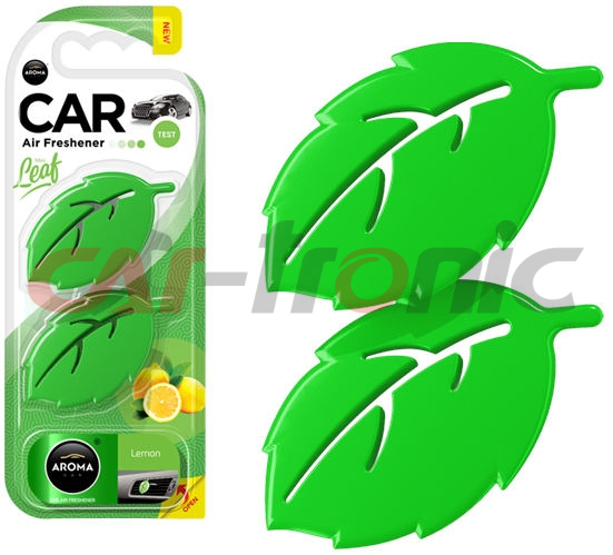 Odświeżacz powietrza AROMA CAR LEAF 3D - LEMON