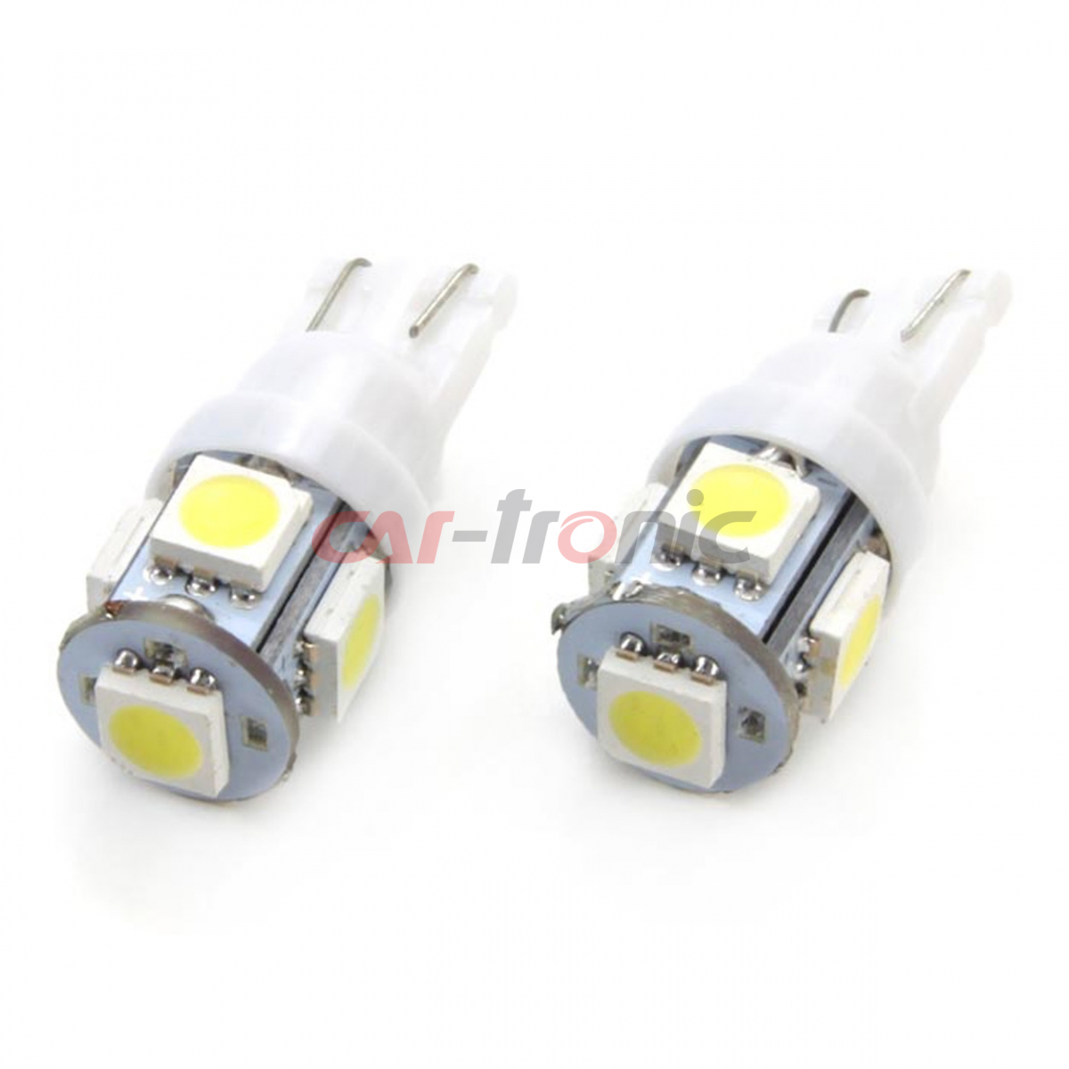 Żarówki LED STANDARD T10 W5W 5xSMD 5050 12V AMIO-01284