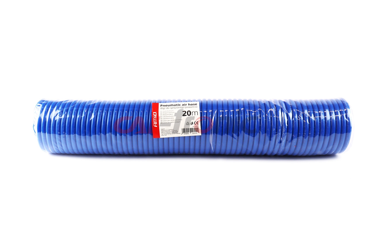 Wąż spiralny do sprężonego powietrza PE 5x8mm 20m PT-05 AMIO-02604