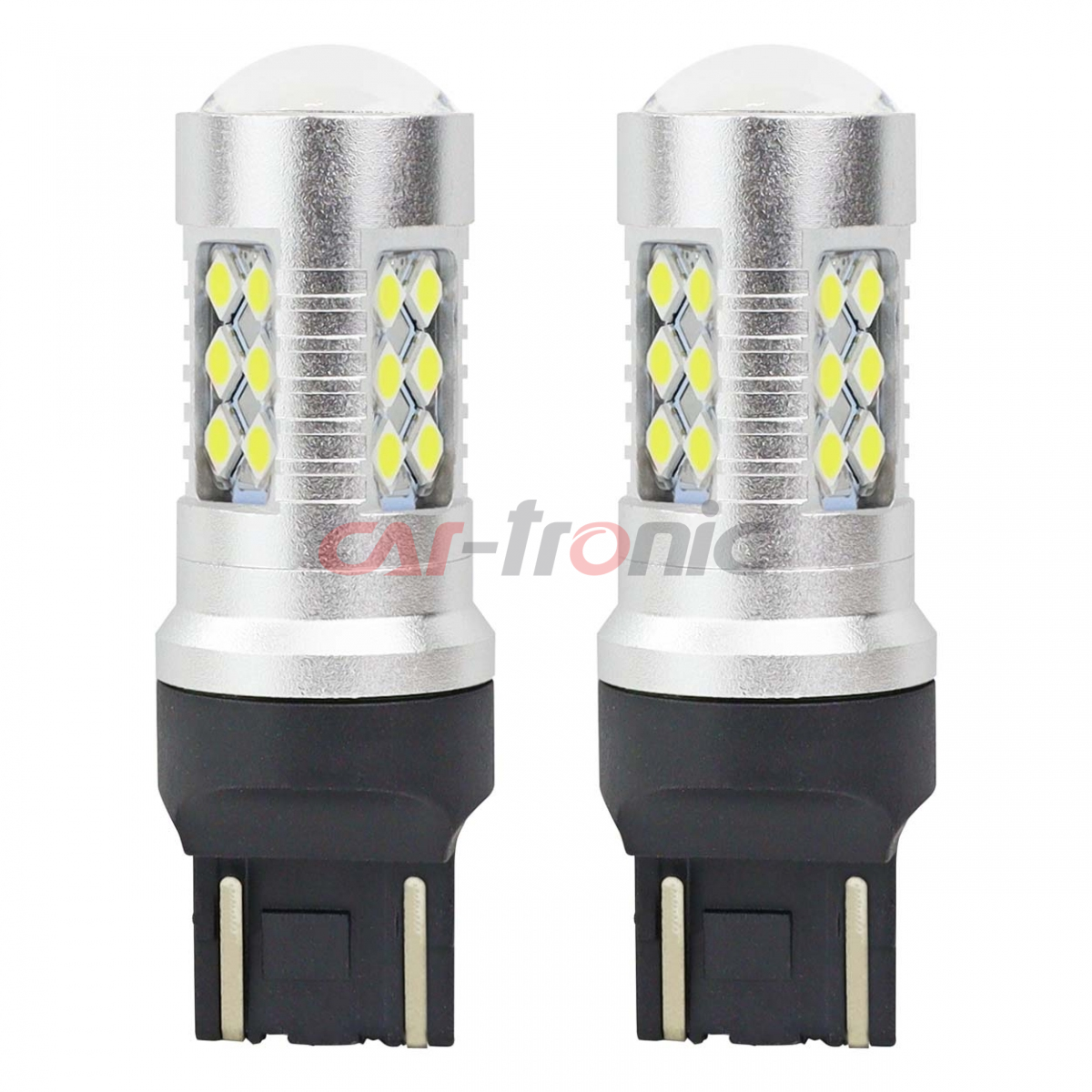 Żarówki LED CANBUS 3030 24SMD T20 7443 W21/5W White 12V 24V AMIO-02126