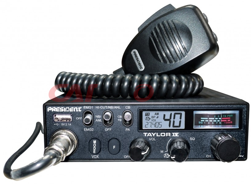 CB Radio President TAYLOR IV ASC