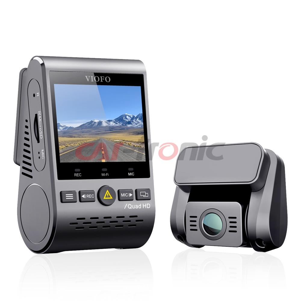 Wideorejestrator VIOFO A129 PLUS DUO-G GPS, 1600P+FHD WIFI, 140/160 stopni