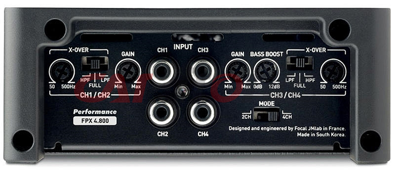 Wzmacniacz 4 - kanałowy FOCAL FPX 4.800