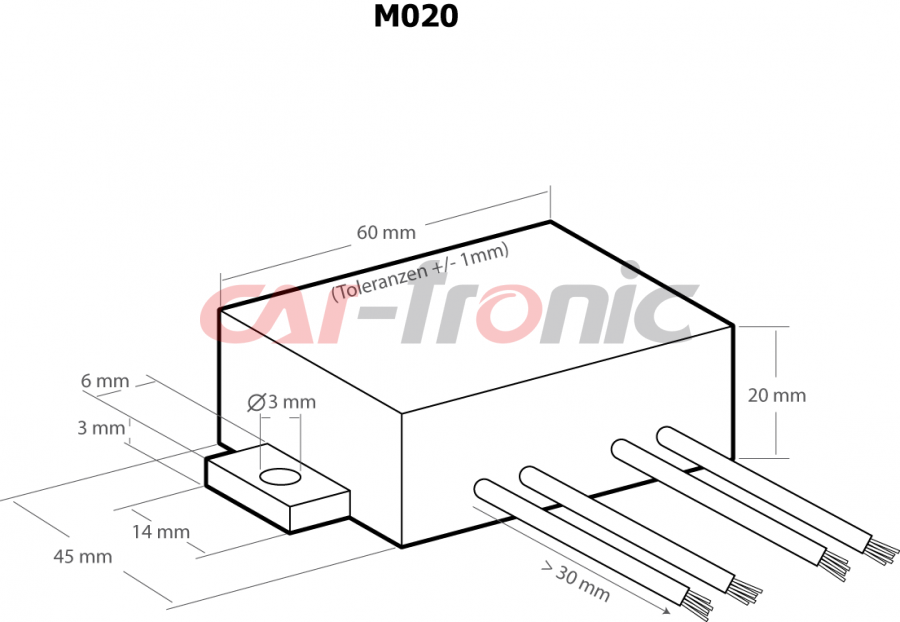 Konwerter napięcia DC/DC 24V na 13,8V max. 1,1A