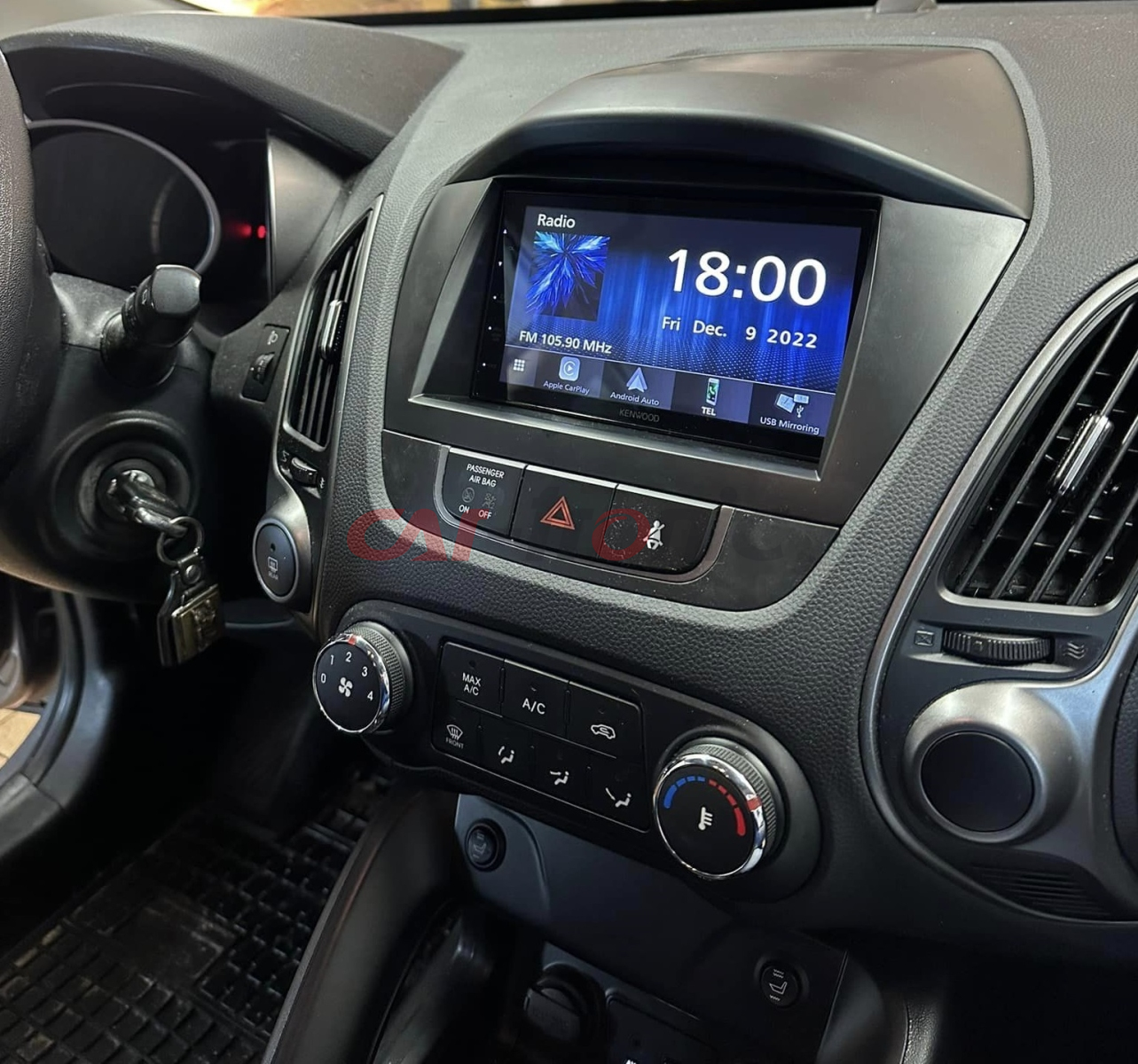 Ramka radiowa 2 DIN Hyundai ix35 (LM)  02/2010 - 2013