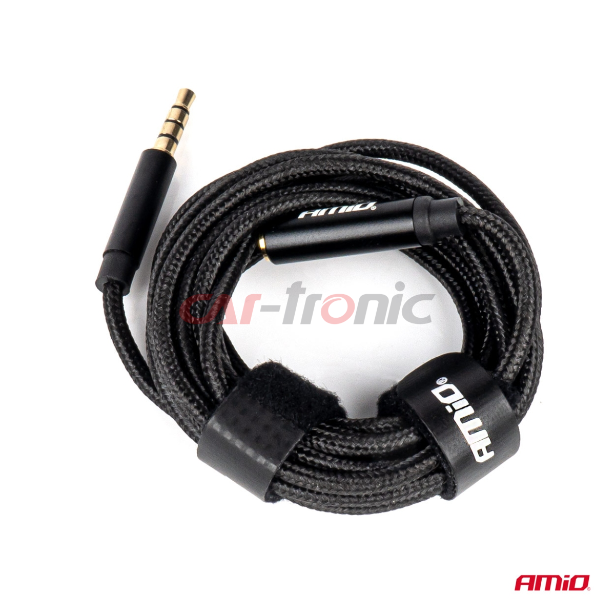 Kabel audio przedłużacz AUX Mini Jack 3.5mm 2m AMIO-04296