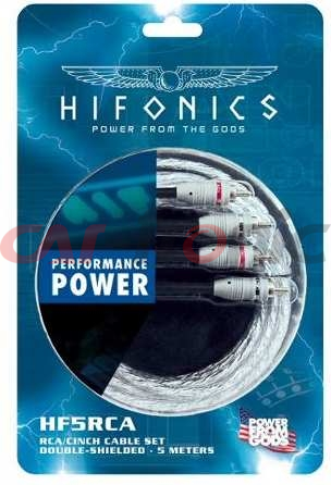 Hifonics HF-5RCA - Podwójnie ekranowany