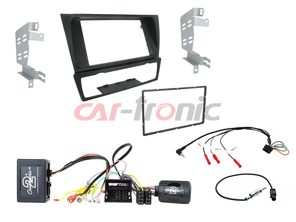Zestaw montażowy 2 DIN BMW serii 3 2005 - 2012 - system MOST, automatyczna klimatyzacja, CTKBM27