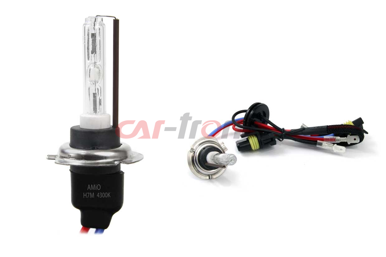 Żarówka ksenonowa żarnik hid xenon H7M 4300K metal AMIO-01426