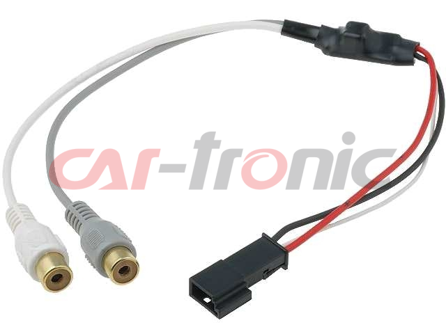 Interfejs Aux-IN do BMW 2x RCA wtyk- 3pin