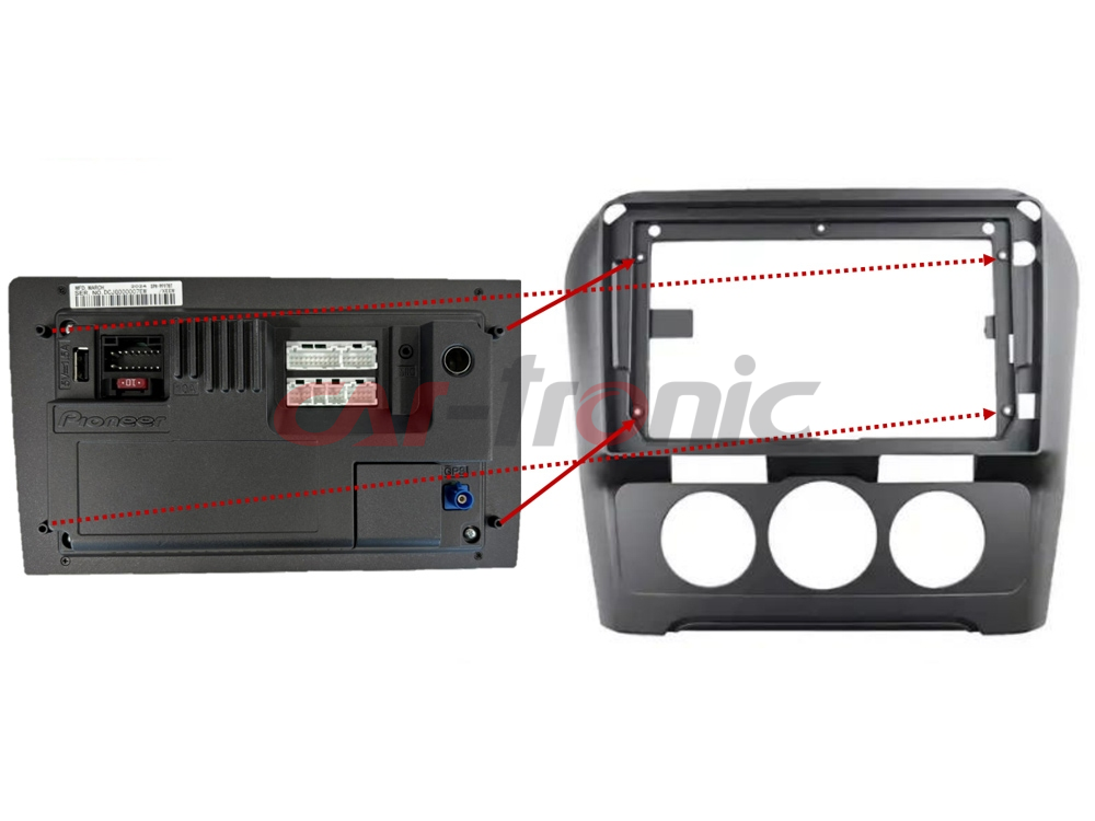 Stacja multimedialna Pioneer SPH-PF97BT, 9 cali z obsługą Wi-Fi, Apple CarPlay, Android Auto