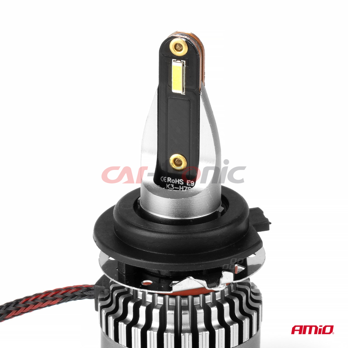 Żarówki samochodowe LED seria K3 H7-6 12V 6000K Canbus AMIO-03685