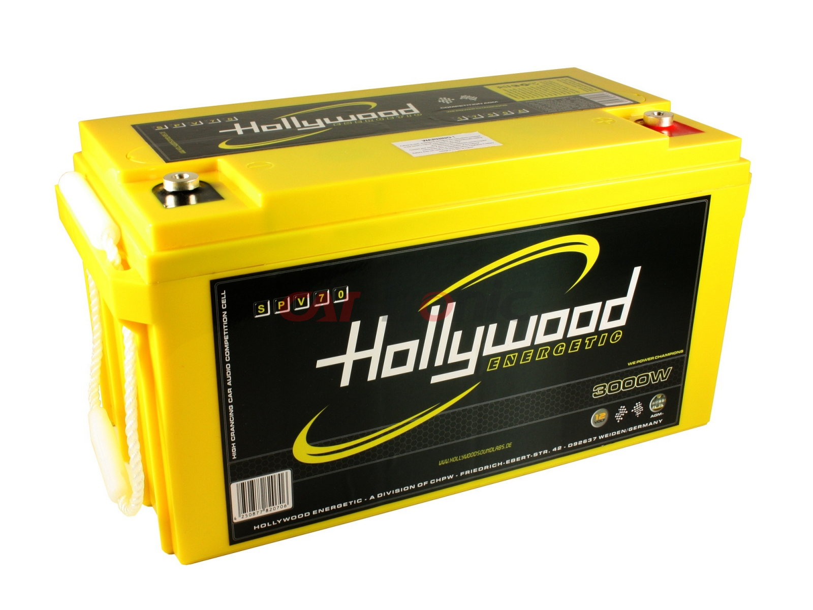 Akumulator Hollywood SPV-70 12V, 3000W, 70Ah