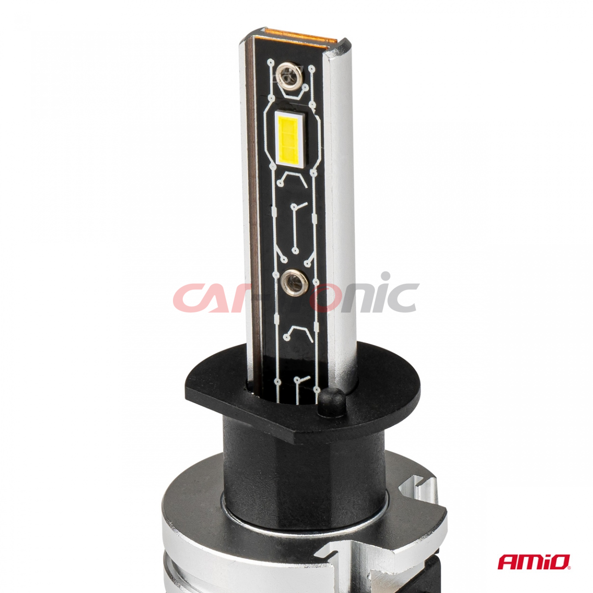 Żarówki samochodowe LED seria H-mini H1 6500K Canbus AMIO-03329